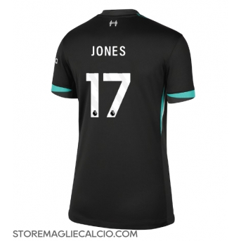 Liverpool Curtis Jones #17 Maglia Gara Trasferta Repliche 2024-25 Donna